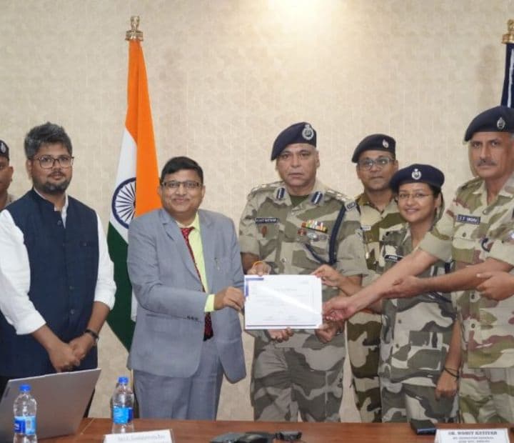 CISF RTC भिलाई को मिला ‘अति उत्तम’ दर्जा, NSCSTI फ्रेमवर्क के तहत 2 स्टार ग्रेडिंग